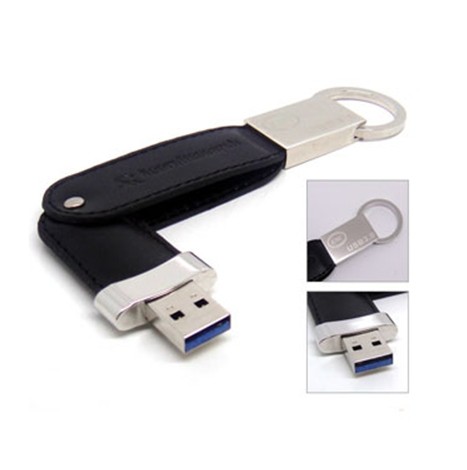  Heißer Verkauf echter 2GB/4GB/8GB/16GB/32GB Leder USB-Blitz-Antrieb USB-Flash-Speicher-USB-Stick