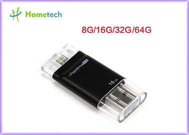 kaufen USB-Blitz-Antrieb Handy 8GB 16GB 32GB 64GB bequemer schwarzer, Mikrousb-Memorystick weißen OTG-externen Speichers Online-Herstellung