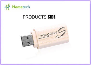 kaufen Kundengebundener Blitz-Antrieb Pendrive hölzernes USB des Logo-4GB 8GB USB haftet Online-Herstellung