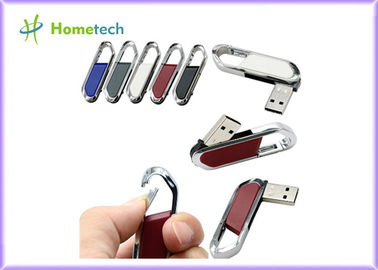 kaufen Lederne grelle Hochgeschwindigkeitsscheibe 64gb USBs/USB-Stick 4gb USBs 2,0 mit Standard FCC RoHS Online-Herstellung