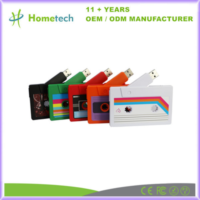 kaufen Kassettenbandspeicher USB-Flashlaufwerk 4GB 8GB 16GB 32GB 64GB 128GB mit benutzerdefiniertem Logo Online-Herstellung