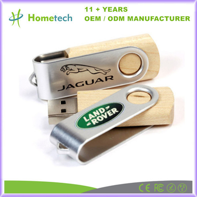 kaufen Windows/Mac OS/Linux kompatibel 256 GB Wood Twist USB-Flash-Laufwerk mit klassischem Holzdesign Online-Herstellung