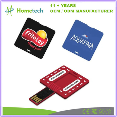 kaufen Anpassungs-Quadratische Kreativkarte USB-Stick Flash-Speicherkarte 32GB 16GB 8GB 4GB 2GB USB-Stift Online-Herstellung