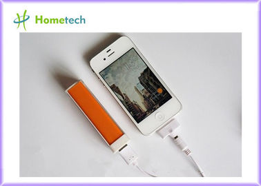 kaufen Metallische tragbare Lippenstift-Energie-allgemeinhinbank 2600mAh für iphone, ipad Online-Herstellung