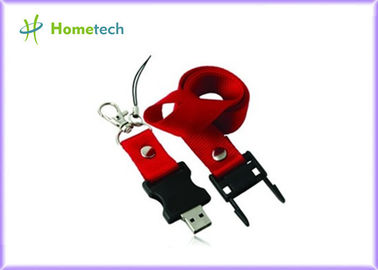 kaufen Roter Plastikabzugsleine USB-Blitz fährt Gewohnheit 128mb gedruckt, USB 2,0 Online-Herstellung