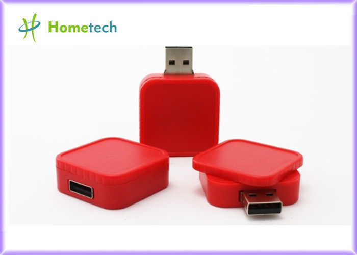 Weißer blaues Rot USB-Blitz-Antrieb/Torsion USB haftet förderndes für Schule
