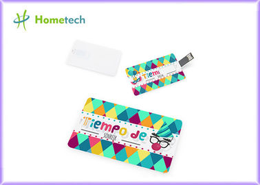 usb-Speichergerät Kreditkarte 1GB 2GB kundenspezifisches mit Drucklogo