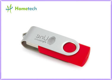 Roter Twister-Schwenker Usb-Blitz-Antrieb Miniusb-Daumen-Antriebs-Stock-Metall