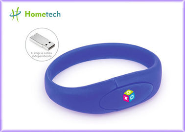 Massen-Manschette USB-Blitz-Antrieb Wirstband USB des Silikon-1gb Stock für förderndes Geschenk