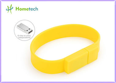 Kundengebundenes personifiziertes Manschette Silikon USBs 1GB 2GB 4GB 8GB USB-Blitz-Antrieb RoHS FCC