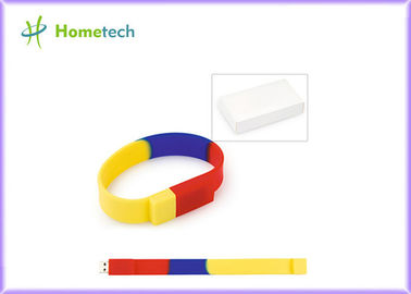 Prämien Soem-Regenbogenfarbemanschette USB-Blitz-Antrieb Usb-Memorystick 32gb