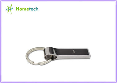 Silberner Metalldaumen fährt mit Schlüsselanhänger/Gewohnheit Druckusb-Antrieben