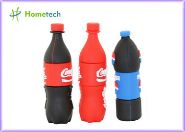 Pepsi-Flaschen PVC fertigte USB-Blitz-Antrieb/Geschenk personifizierten Usb-Memorystick besonders an