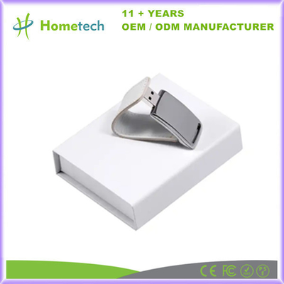 Förderndes ledernes grelles Massenlaufwerk USBs 4GB 8GB 62mm*27*12mm