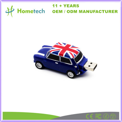 Metall-Auto-Edelstahl-Schlüsselkette USB 2.0 Speicherstick Stiftlaufwerk 8GB 16GB 32GB 64GB