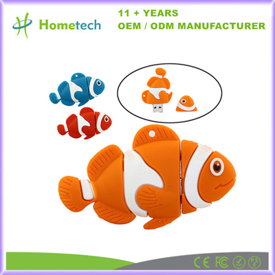 Benutzerdefinierte Fische Form USB 3.0 Stick 16 GB 32 GB 128 GB Hochgeschwindigkeiten 64 GB Speicher USB Stick