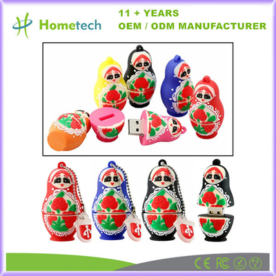 Personalisierte russische Puppe USB-Stick 4GB 8GB 16GB 32GB 128GB USB 2.0 Daumenlaufwerk