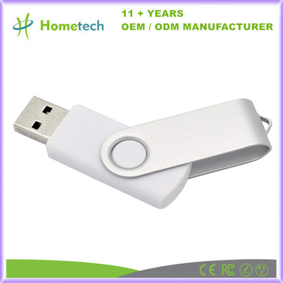 2.0/3.0 USB-Flash-Laufwerk Stift-Laufwerk Speicherstick Daumen-Stift-Laufwerk 16 GB 32 GB 64 GB Weiß