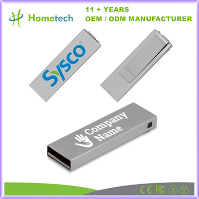 2.0/3.0 USB-Flash-Laufwerk 8GB 16GB 32GB 64GB 128GB Mini-Laufwerk Metall-Clip-Speicherstick