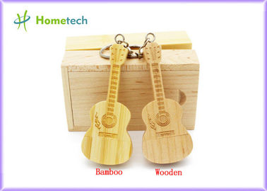 Gitarre hölzerner USB-Stick-Memorystick USB-Stock des USB-Blitz-Antriebs-2,0, grelles USB-Stick-Gedächtnis