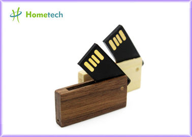 MINImemorystick pendrive hölzerne drehbare codierte Karte des usb-Blitz-Antriebs 4GB 8GB
