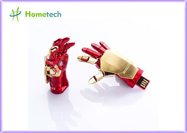 USB-Blitz-Antrieb Scheibe Portable kreative IRON MANS pendrive des Palmen-Form-beweglicher Gelenk-U