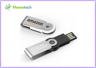 Schwenker leuchten Plastik-USB-Blitz-Antriebs-multi Kapazitäts-kundenspezifischer Logo ABS + Metallmaterial