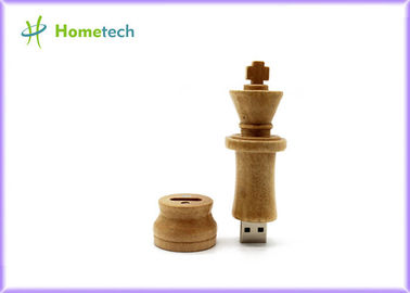 Daumen-internationales Schach hölzernes Gedächtnis des USB-Blitz-Antriebs-2,0 für PC/Notizbuch
