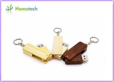 Hölzernes Falten-Torsion USB-Blitz-Antriebs-Recorder-Siebdruck-Drucklogo