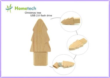 Blitz-Antriebs-Persönlichkeits-Weihnachtsbaum-schnelle Lesung/Schreiben 32G 64G hölzerne USB