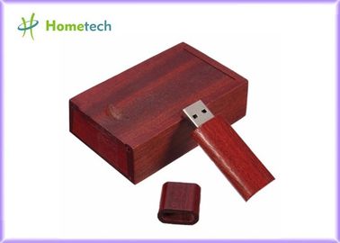 Rectagnel-Art USB-Blitz-Antriebs-Recorder Coulor-Druck mit Walnuss-Holz-Kasten