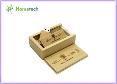 Kundenspezifischer hölzerner umweltsmäßigblitz Eco fährt 1Gb 4Gb 16Gb mit 1-jähriger Garantie