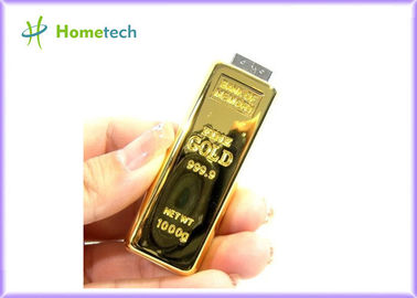 Kreative Entwurf Goldbarren USB-Blitz-Antriebs-Gedächtnisscheibe 2GB/4GB/8GB/16GB/32GB