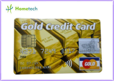 Wirkliche Kapazität 2gb/4gb-/8gb-16gb 32gb GOLDkreditkarteform USB-Speicher Deivce