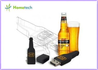 32GB fertigte Bier des USB-Blitz-Antriebs/SABMILLER kundenspezifisches usb-Memorystick 2,0 Computerzubehör besonders an
