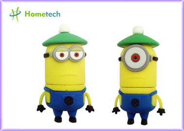 Günstlings-Karikatur USB-Blitz-Antrieb 4GB 8GB 16GB 32GB 3D Soem-Zeichentrickfilm-Figur USB-Blitz-Antrieb