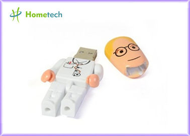 Mode-Karikatur-Doktor Character USB fährt Flash-Speicher-Stock 2,0 4GB