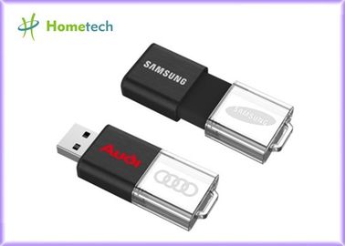 Schieben Sie helles Acryl USBs, Laser-Stich-Logo des Logos 3D schnell schreiben/gelesene Geschwindigkeit
