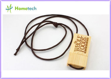 Promo mini hölzerner USB-Blitz-Antrieb, Laserdruck-Logo USB-Blitz-Antrieb 1GB/2GB USB