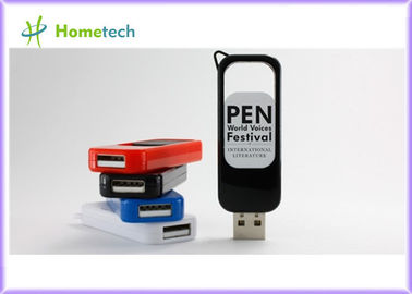 Bunte Plastik-USB-Blitz-Antriebe mit das Logo-Drucken des Kunden