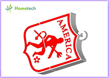 Ganz - Verkauf AMERIC Logo-Karikatur-Gedächtnis-Blitz-Antrieb/Zeichentrickfilm-Figur USB-Blitz-Antrieb
