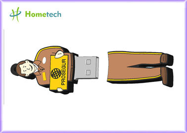 1GB - 64GB kühlen Druckzeichentrickfilm-figur USB-Blitz-Antriebs-Stöcke für Büro ab