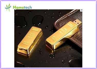 Spitzen-USB 1,1/2,0 Metalldaumen-Antriebe Goldbarren 2GB 4GB 8GB 16GB 32GB