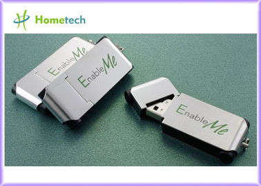 Metalldaumen fährt - Metalldaumen USB-Stift Chinas silbernen mit Keychain-Lieferanten