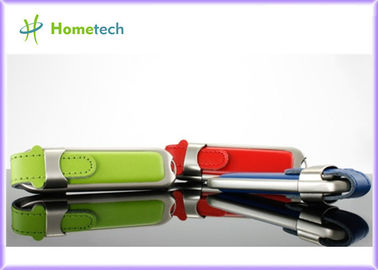 Lederne grelle Scheibe USBs, kundengebundener greller Antrieb 128MB - 64GB USBs 2,0