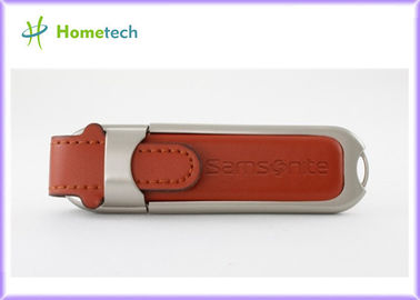 Jahrestags-Geschenk 128MB - ledernes USB Speichergerät 64GB greller Scheiben-2,0