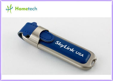 Fördernde lederne grelle Scheibe USBs, USB-Blitz-Antriebs-Leder 16GB