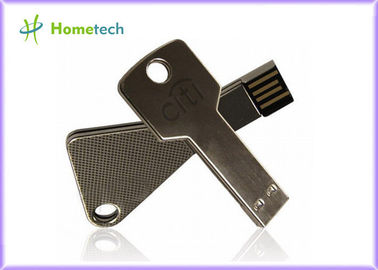 Metallischer geformter USB Minialuminiumgeformter USB Blitz-Schlüsselschlüsselantrieb 64MB 128MB 512MB