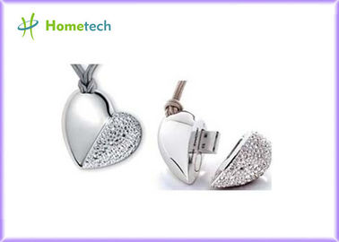 Kristallherz 1GB/2GB/8GB USB-Blitz-Antrieb, Heiratsdiamant USB-Stock-Antrieb