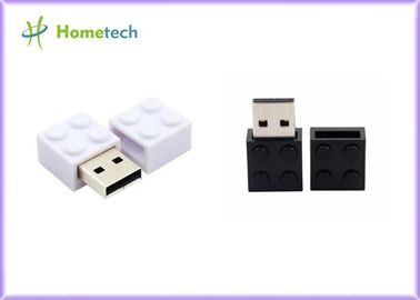 Spielzeug-Ziegelstein fährt kundenspezifischer Usb-Blitz Pendrive-Geschenk baustein 16GB 32GB Plastik